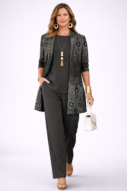 Hanneke Elegante Driedelige Set