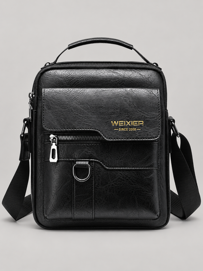 René vintage crossbodytas van kunstleer