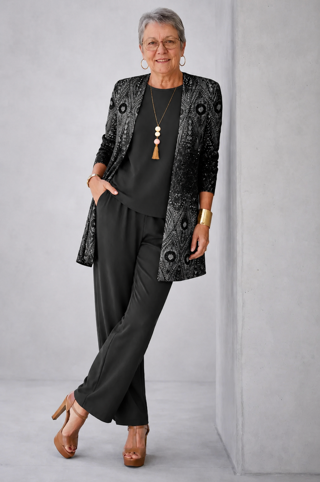 Hanneke Elegante Driedelige Set