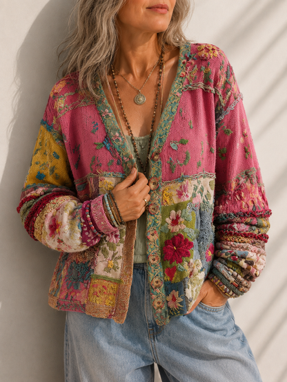 Matilda Boho Knit Jacket