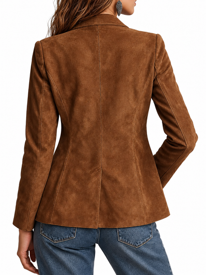 Marleen Vintage Blazer Bruin