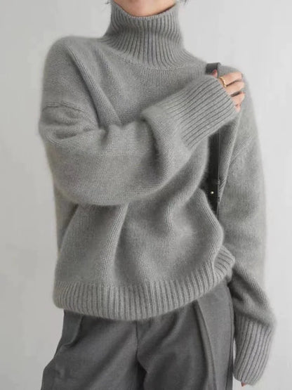 Lilian Wool Turtleneck Sweater