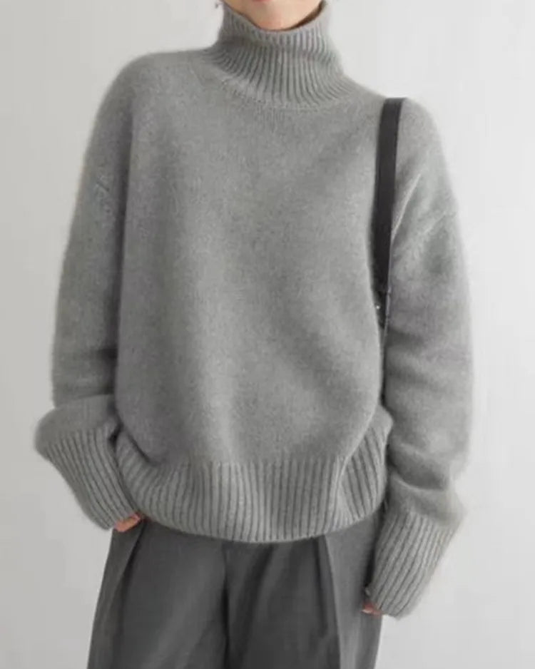 Lilian Wool Turtleneck Sweater