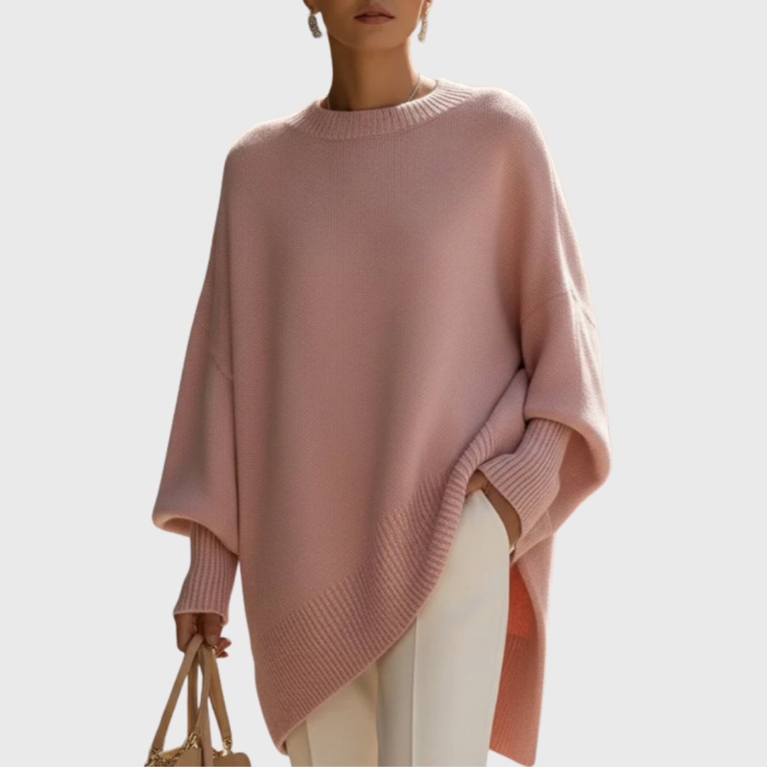 Livia Oversized Poncho Jumper