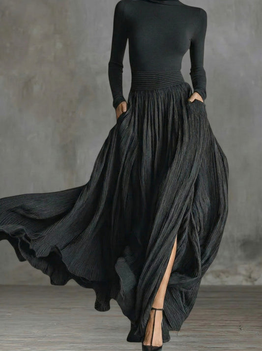 Rachel Maxi Jurk Hoge Taille