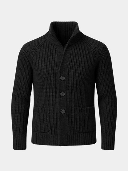 Henrik Button-Up Knit Jacket