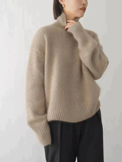 Lilian Wool Turtleneck Sweater