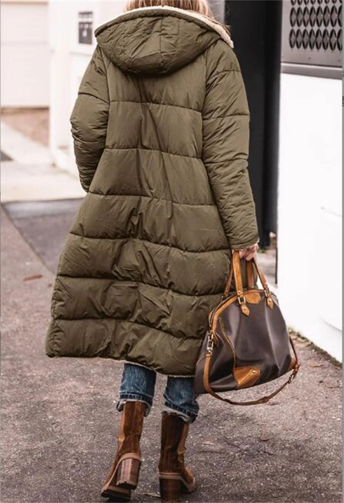 Alice Warm Quilted Hooded Jacket