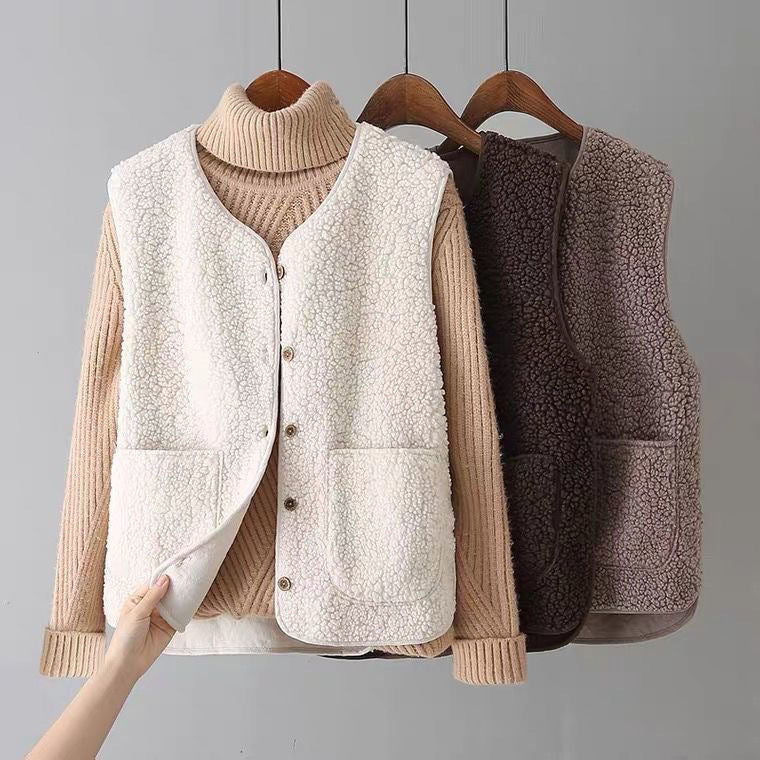Simone Soft Teddy Vest