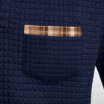 Beau Waffle Polo Shirt