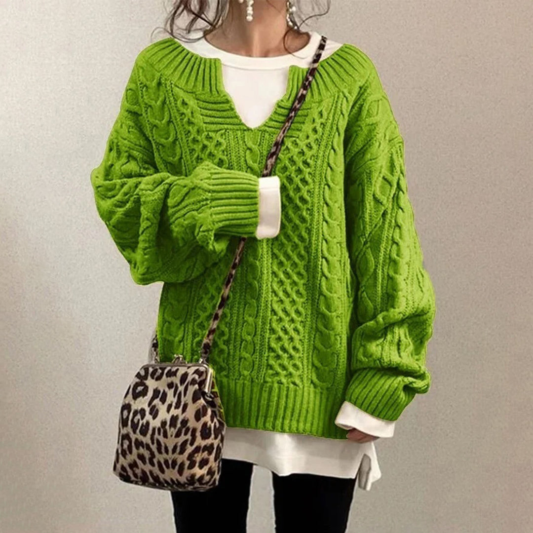 STACY Oversized Knit Jumper