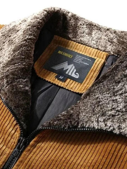 Rib Corduroy Thermal Jacket