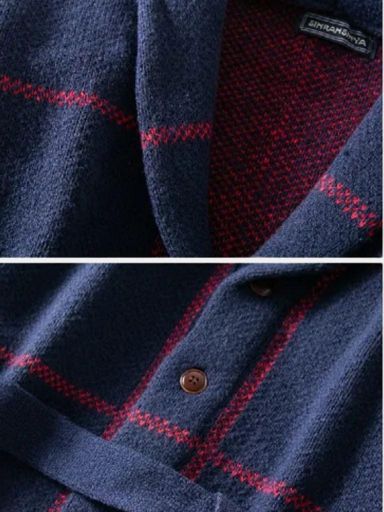 Rom Knit Coat with Belt