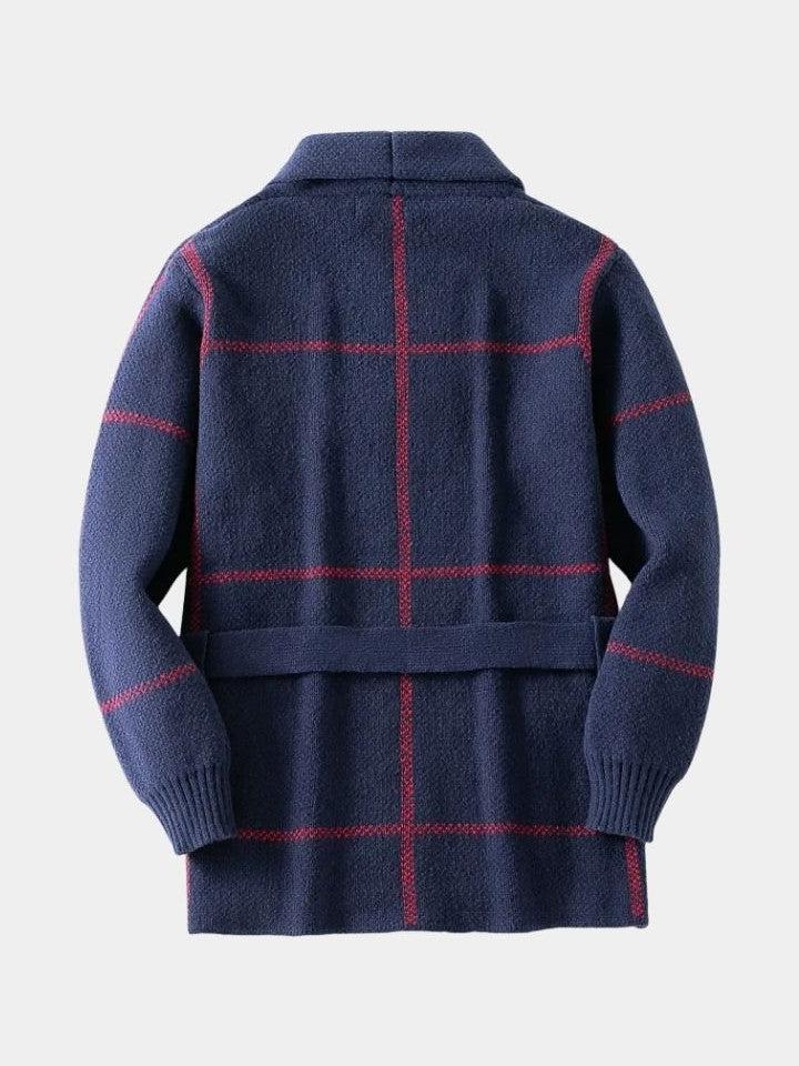 Rom Knit Coat with Belt