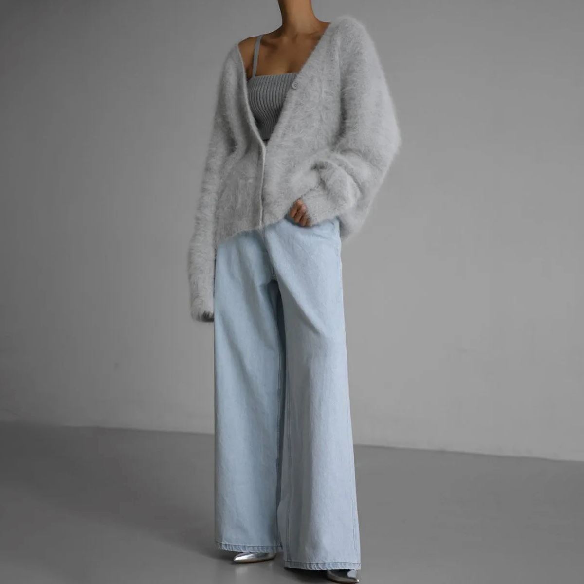 Eliza Comfortable Fur Cardigan
