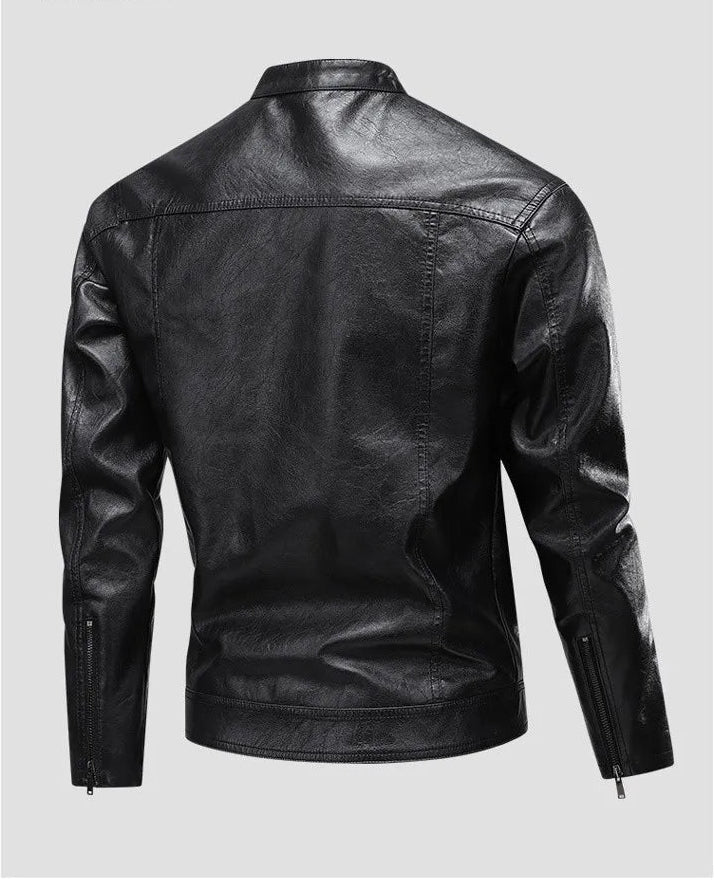 Juan American Pilot Style Leather Jacket