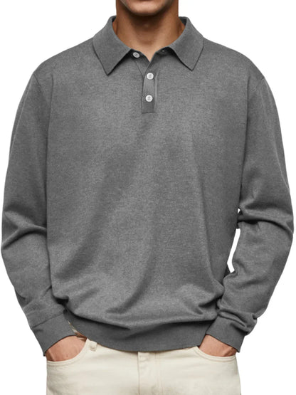 Beeckhoven Casual Long Sleeve Poloshirt