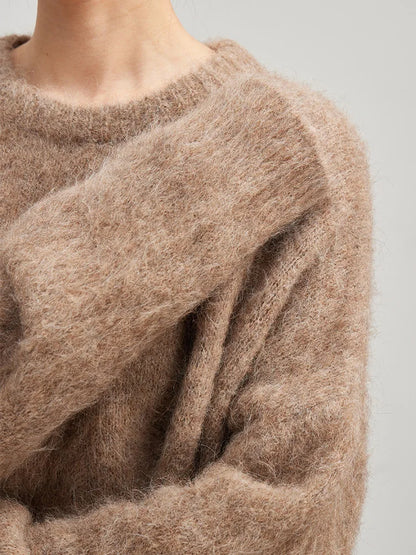Aurora Premium Alpaca Knit Pullover