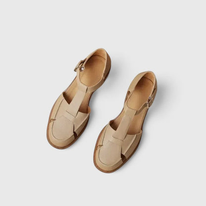 Manon Gesloten Sandalen met Enkelbandje