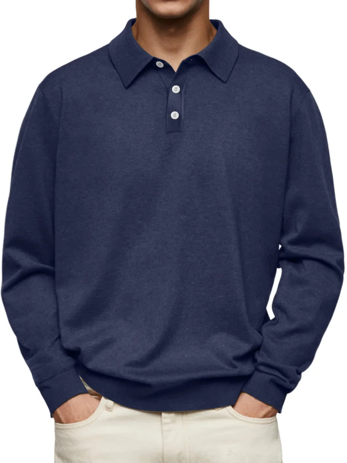 Beeckhoven Casual Long Sleeve Poloshirt