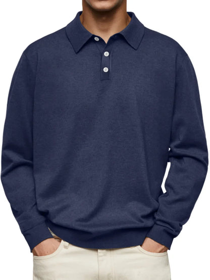 Beeckhoven Casual Long Sleeve Poloshirt