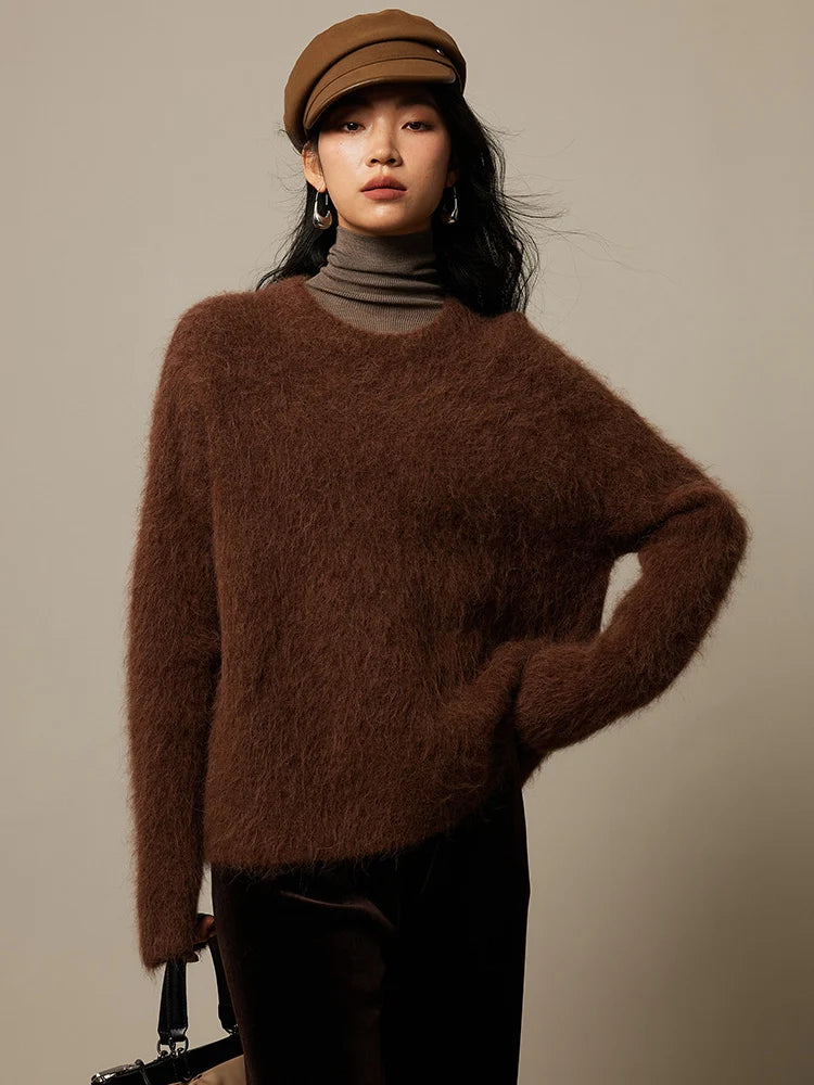 Aurora Premium Alpaca Knit Pullover