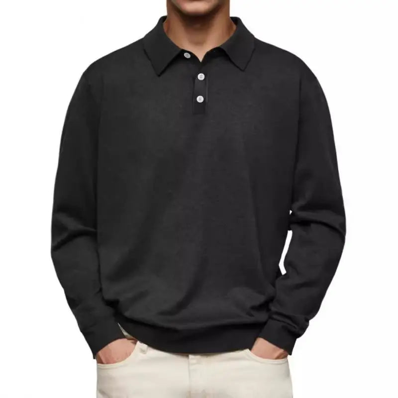 Beeckhoven Casual Long Sleeve Poloshirt