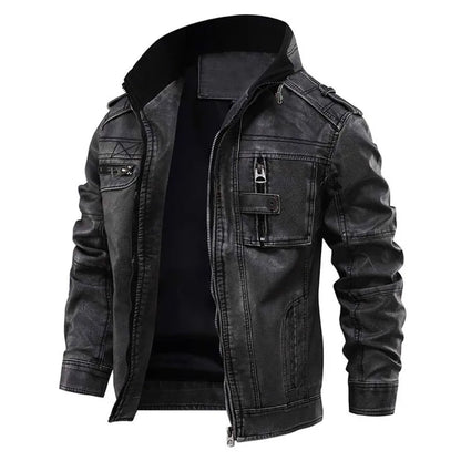Héctor Winter Leather Jacket