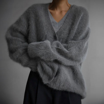 Eliza Comfortable Fur Cardigan