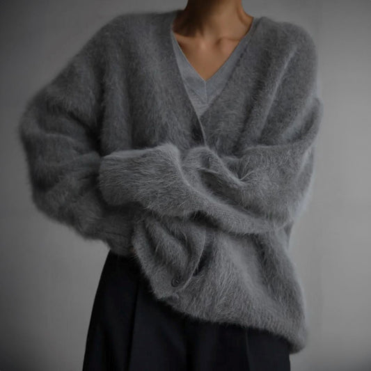 Eliza Comfortable Fur Cardigan