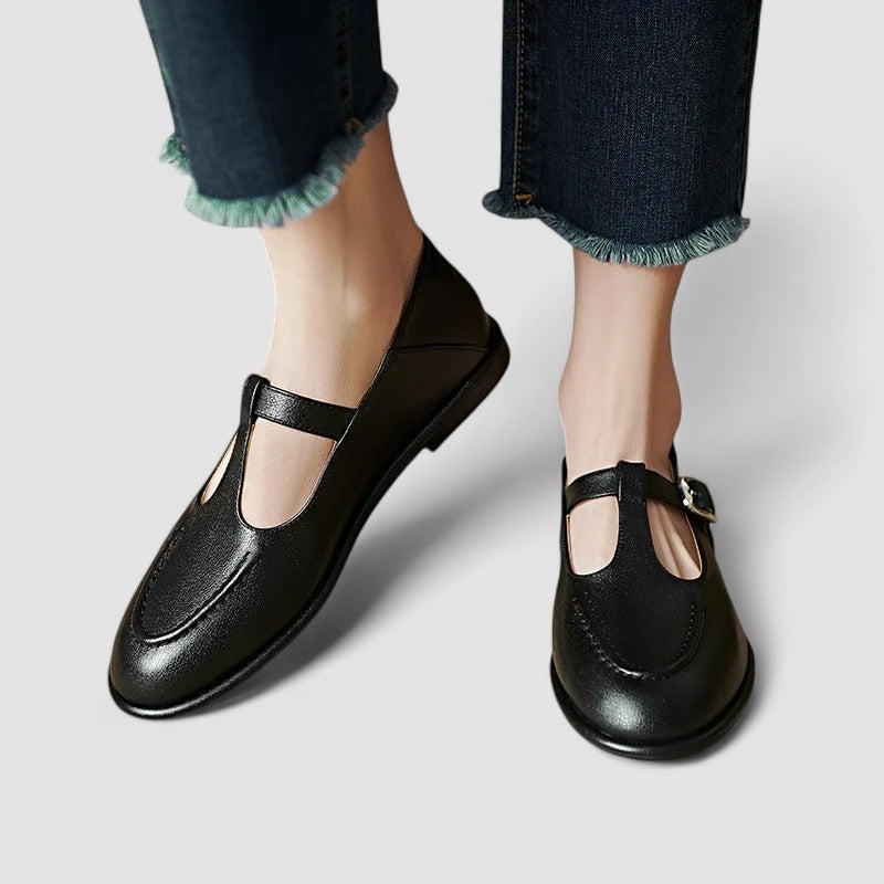 Amélie Geperforeerde Bandschoenen