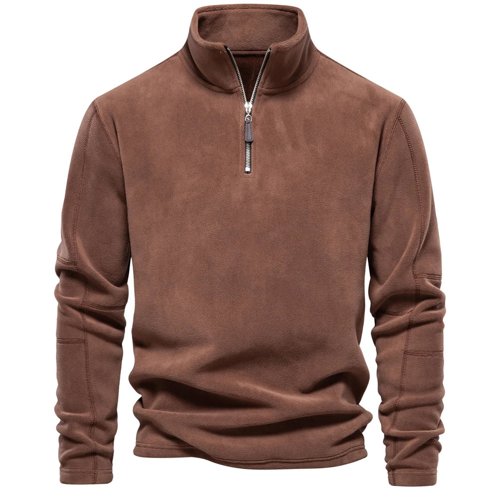 Emil™ | Warm Fleece Pullover with Zipper