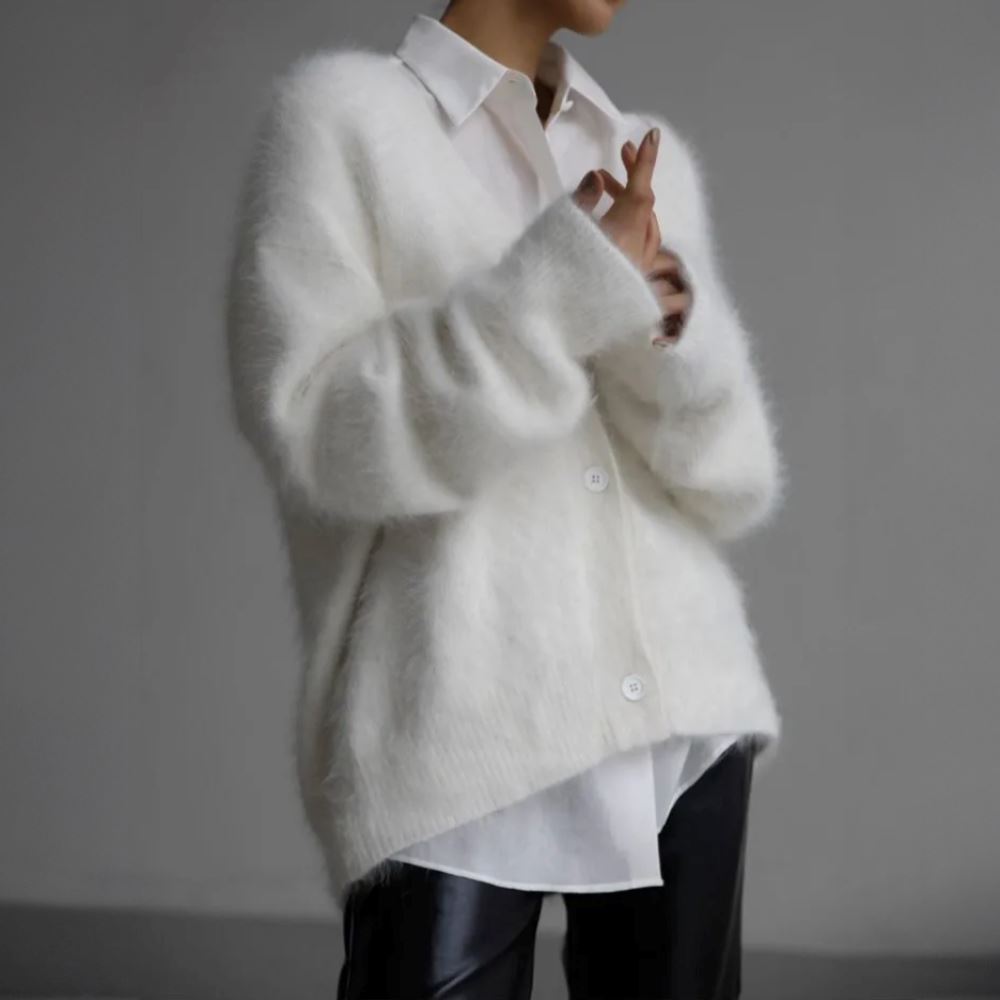 Eliza Comfortable Fur Cardigan