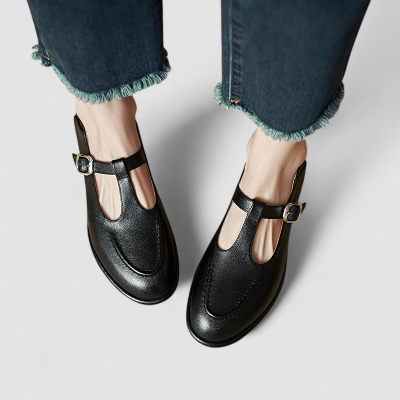 Amélie Geperforeerde Bandschoenen
