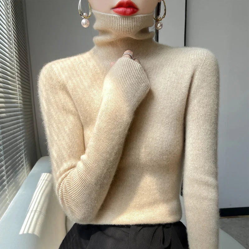Lenie Casual Turtleneck Sweater