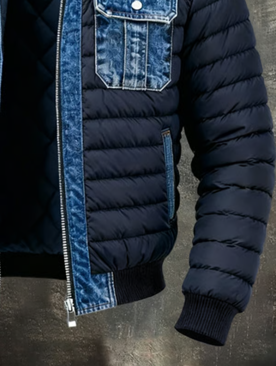 Ares Hybrid Quilted Denim jacket