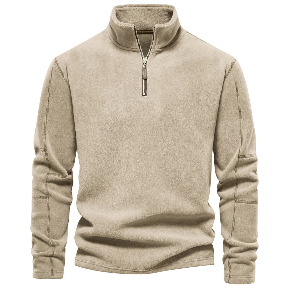 Emil™ | Warm Fleece Pullover with Zipper