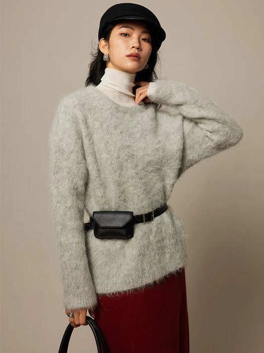 Aurora Premium Alpaca Knit Pullover