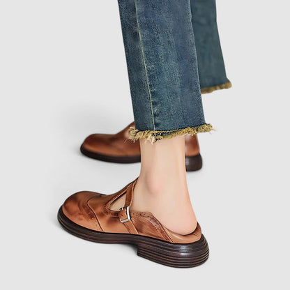 Marie Budapester schoenen met riempjes