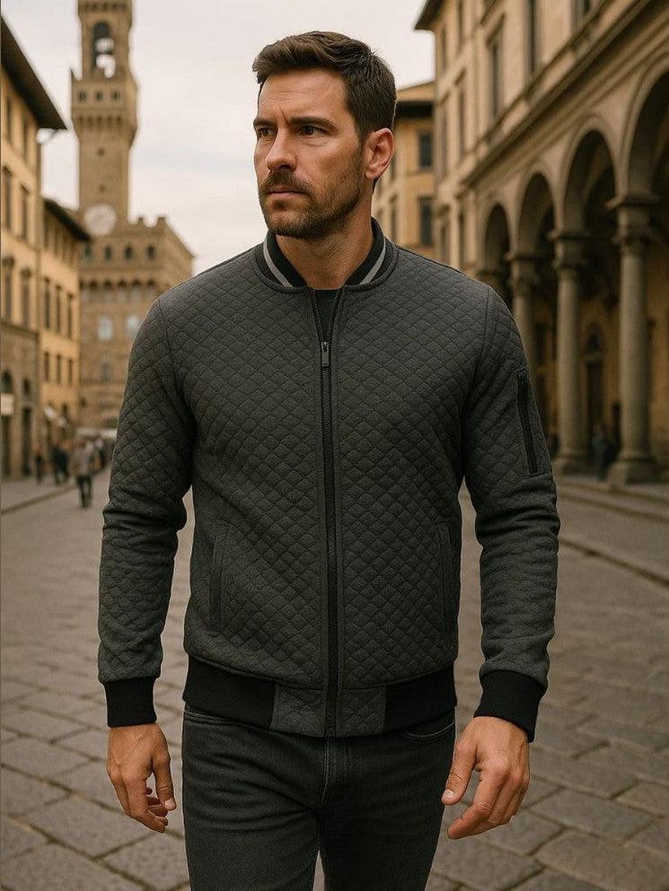 Textura Bomber Jacket