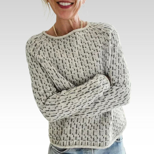Victoria Elegant grey jumper