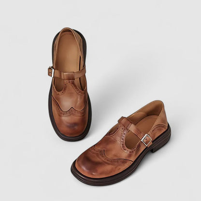 Marie Budapester schoenen met riempjes