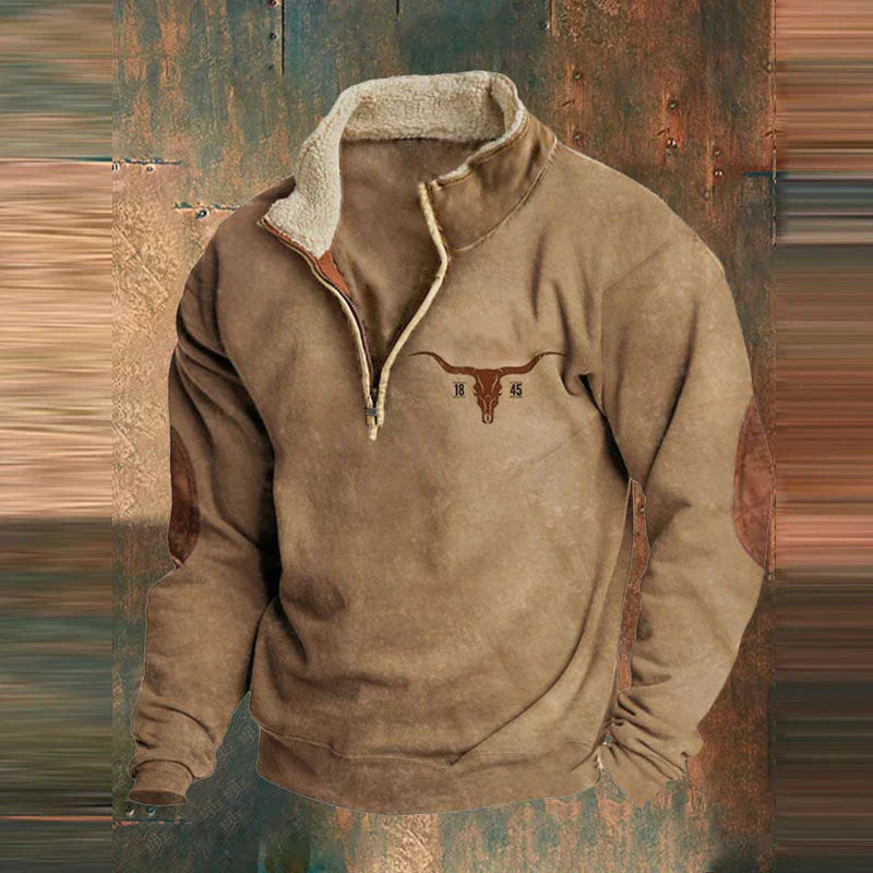 Daniel Comfortable Zip-Up Sweater