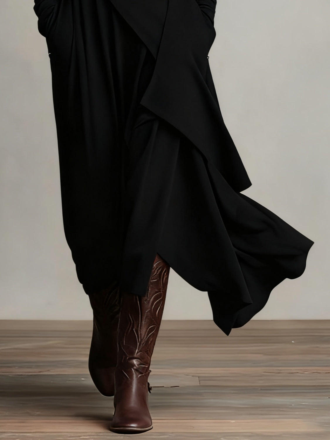 Arielle Vintage Asymmetrische Coljurk