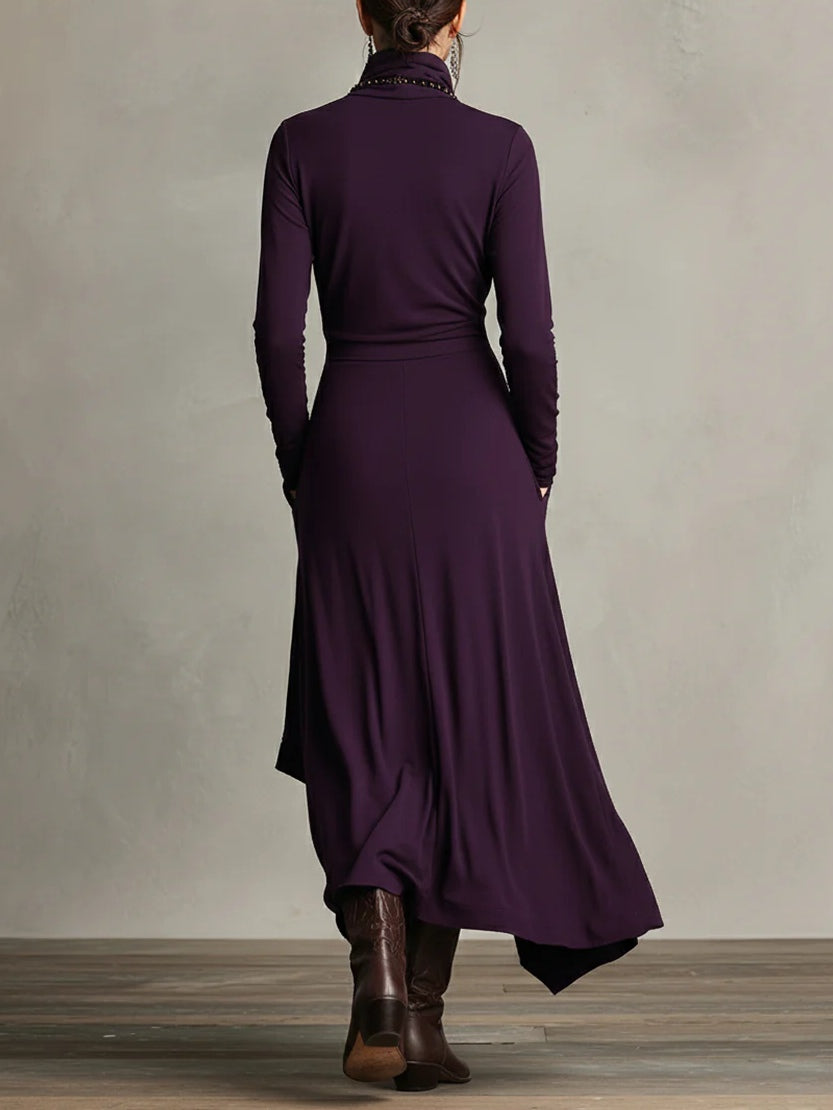 Arielle Vintage Asymmetrische Coljurk