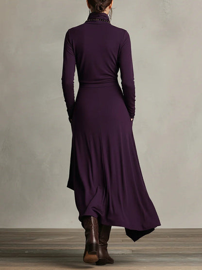 Arielle Vintage Asymmetrische Coljurk