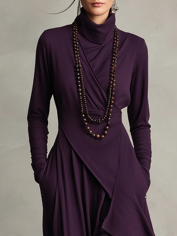 Arielle Vintage Asymmetrische Coljurk