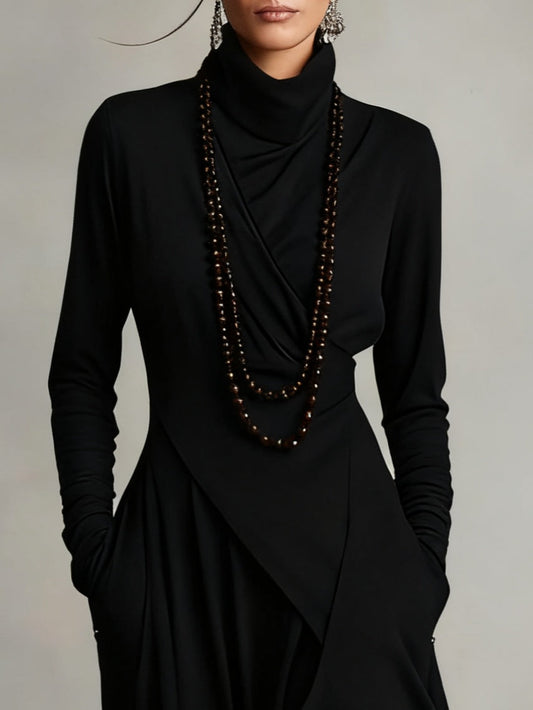 Arielle Vintage Asymmetrische Coljurk