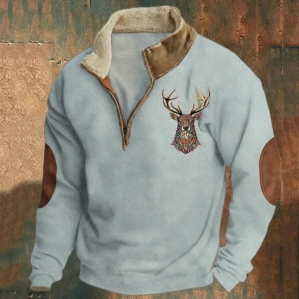Arthur Nordic Deer Sweater