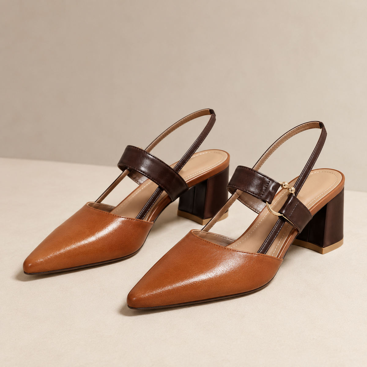 Isla Leather Heels